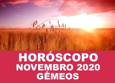♊Gêmeos: Horóscopo de Novembro de 2020